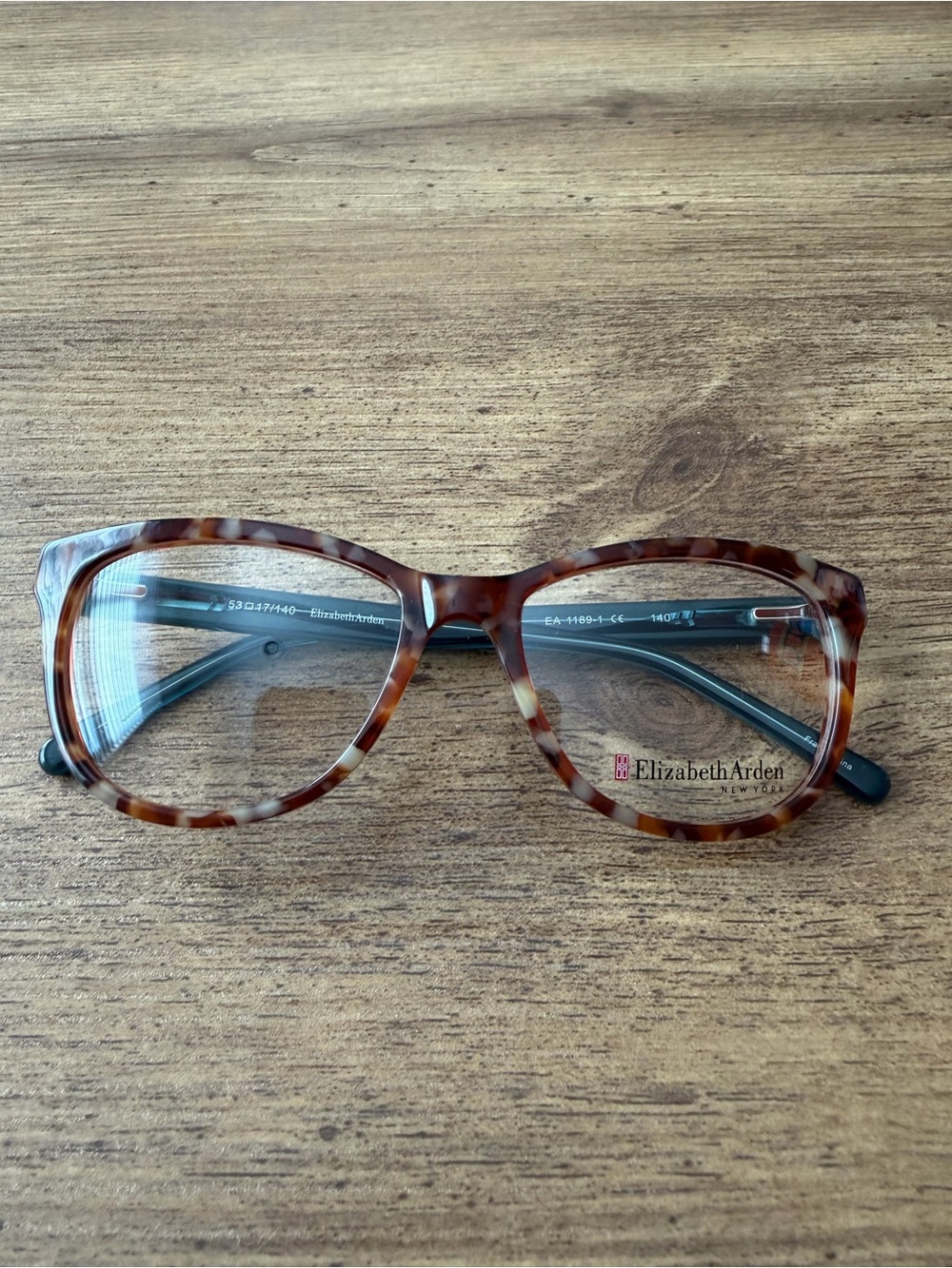 ELIZABETH ARDEN EYEWEAR EA1189-Blue Tortoise 53/17/140 EYEGLASSES